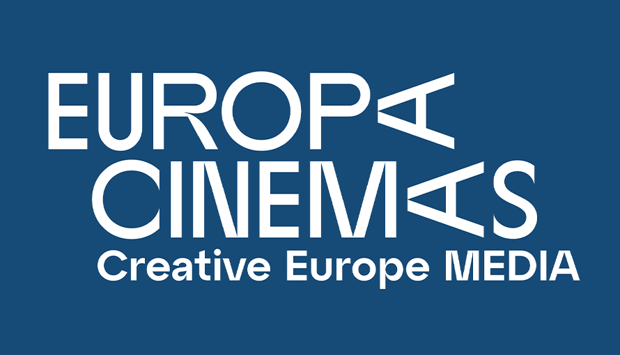 Europa Cinemas logotyp som länkar till organisationens webbplats
