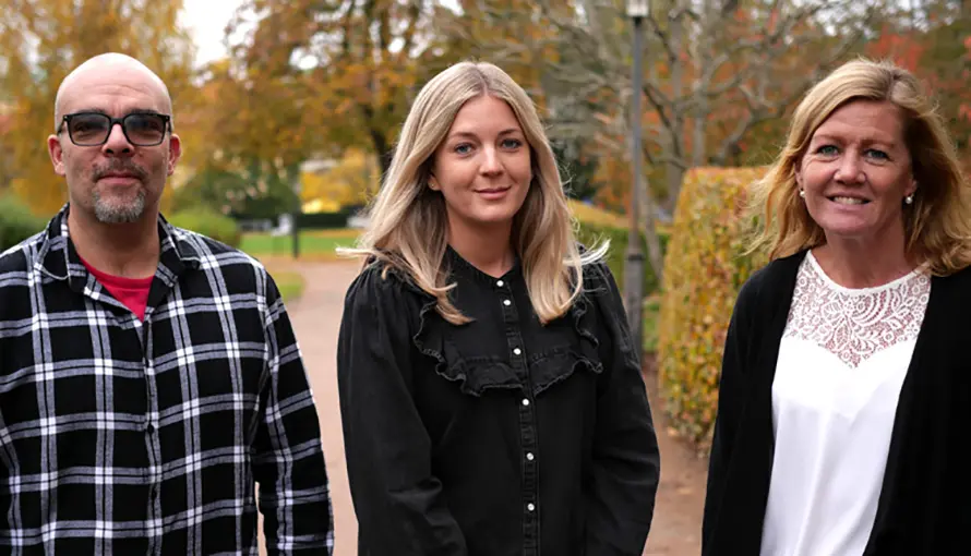 Borås Stad har startat ett integrerat team. Det består av Daniel Gurney, Julia Josefsson och Marina Månsson.