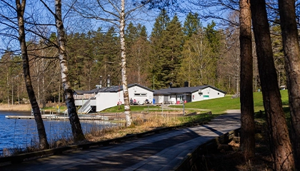 Interiörbild från Borås konstmuseum