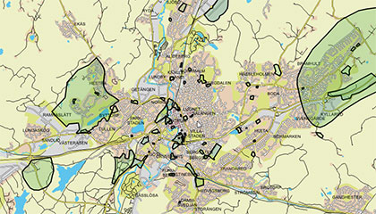 Boråsin kartta