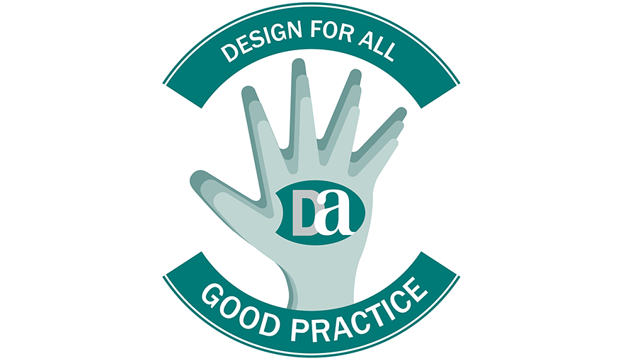 Logotyp för Design for all, Good practice