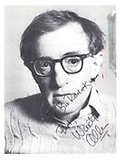 Autografbild Woody Allen