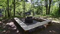 Rydstrands grillplats invid Viskan på Sjöbo