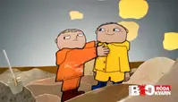 Alfons och hans vän på upptåg