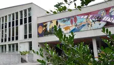 Fasaden på kulturhuset i Borås