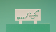 Bild med Goods goods logotyp.
